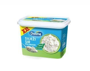 SIR SVJEZI POLUMASNI 1 KG DOLINE