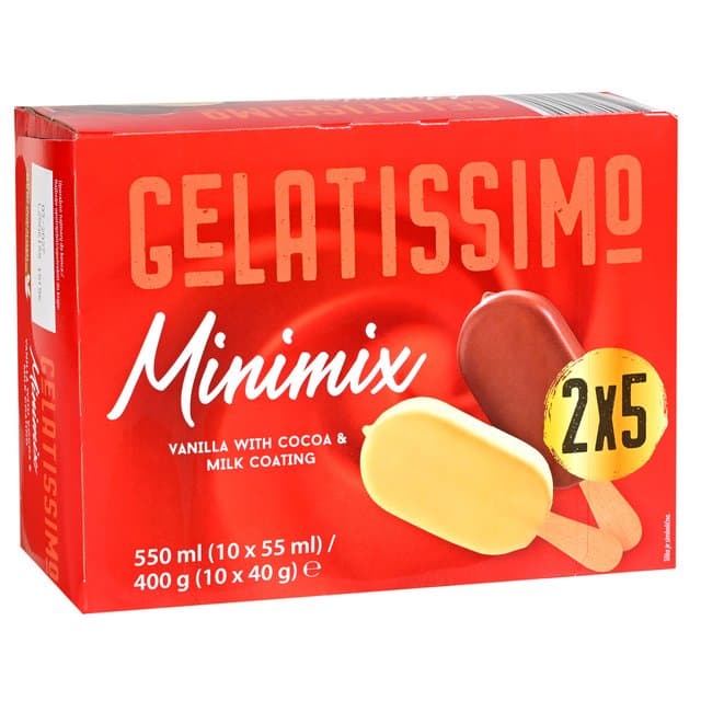 SLAD GELATISSIMO MINIMIX 10X55ml