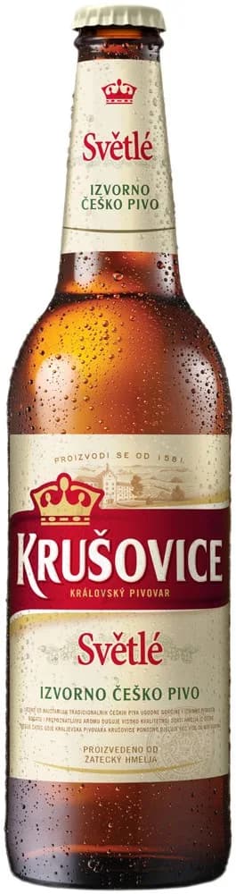 0,5L KRUŠOVICE PIVO P.B. 20/1