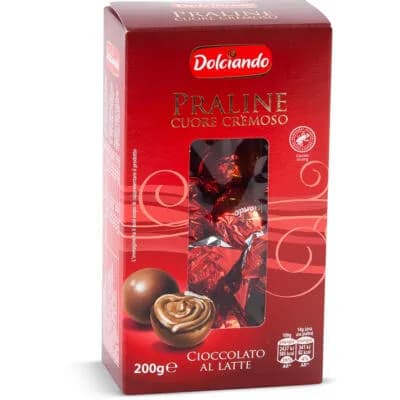 PRALINE ČOKOLADNE CUORE 200g