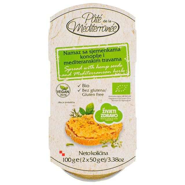 Vegetariana Eko Namaz Konoplja/Mediteran