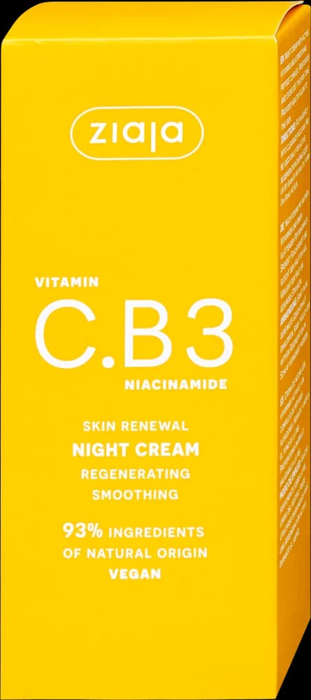 Ziaja Vit.C.B3 Niacinamide noć krema 50m