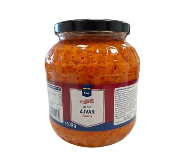 Domaći blagi ajvar 1,6 kg