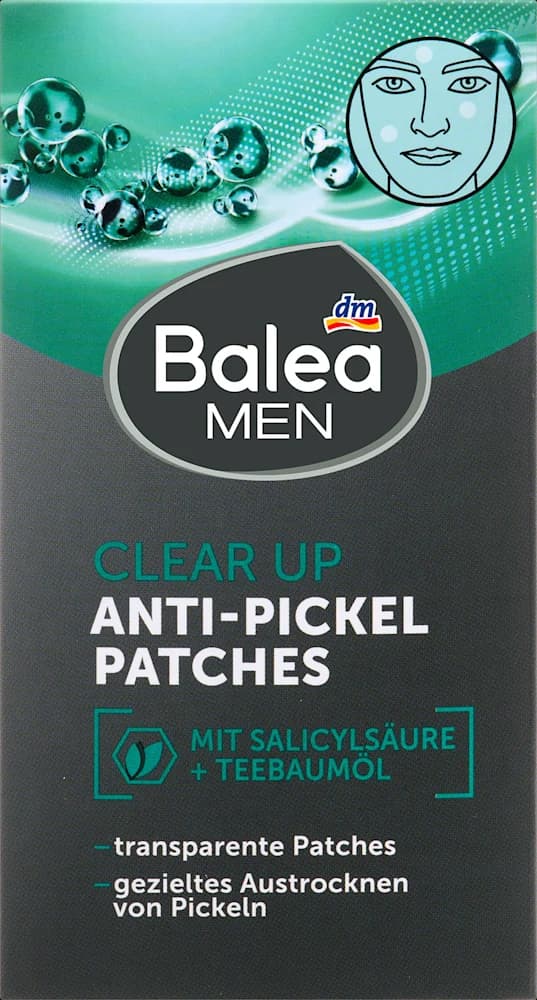 Balea MEN flast./prišt. Clear Up 36 kom.