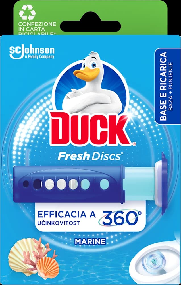 Osvježivač WC školjke Duck Fresh Discs Marine