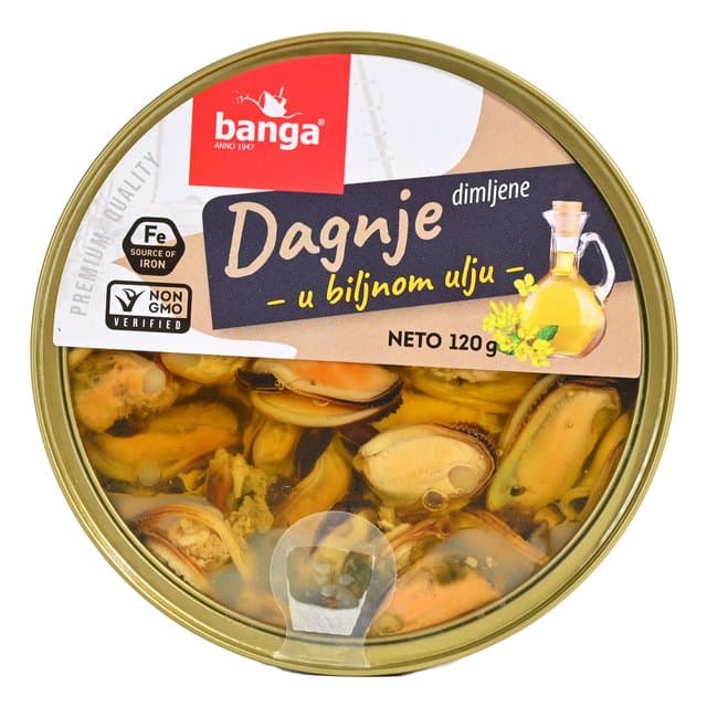 DAGNJA DIMLJENA 120g/ 72 g BANGA