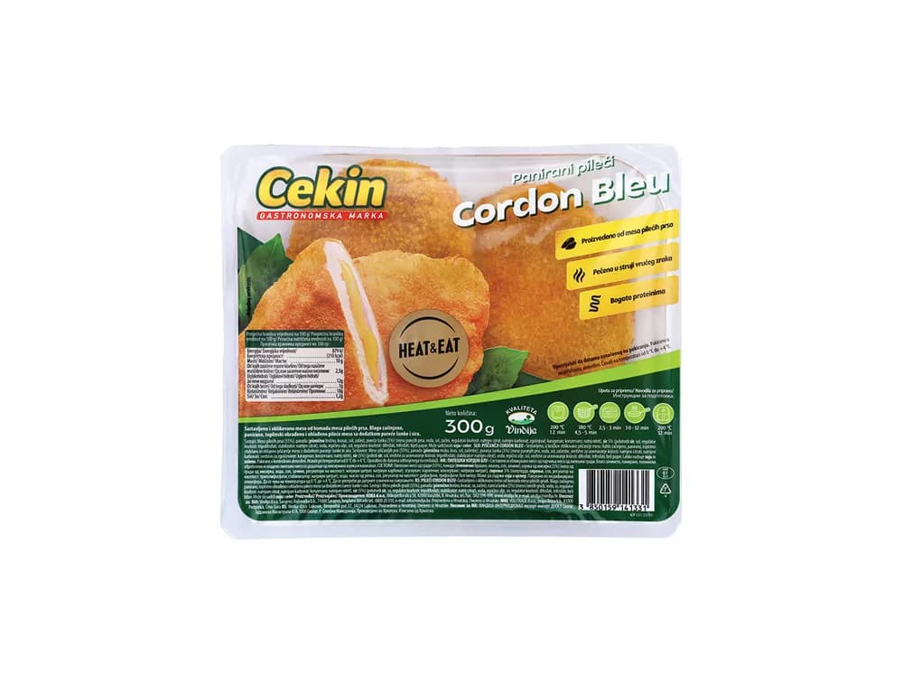 Panirani Pileći Cordon Bleu