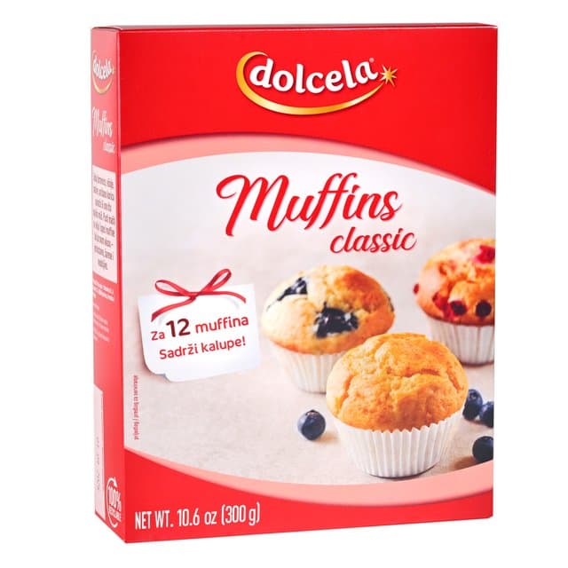 MUFFINS CLASSIC 300 g DOLCELA