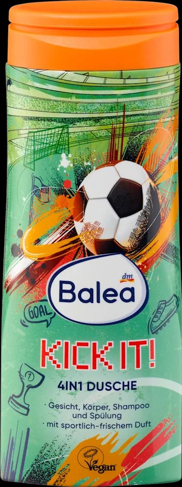 Balea Kids gel/tuš. 4u1 Kick It 300ml