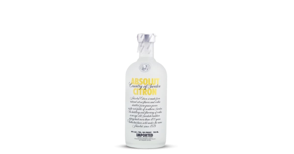 N-*VODKA ABSOLUT 0,7L CITRON -12/1-