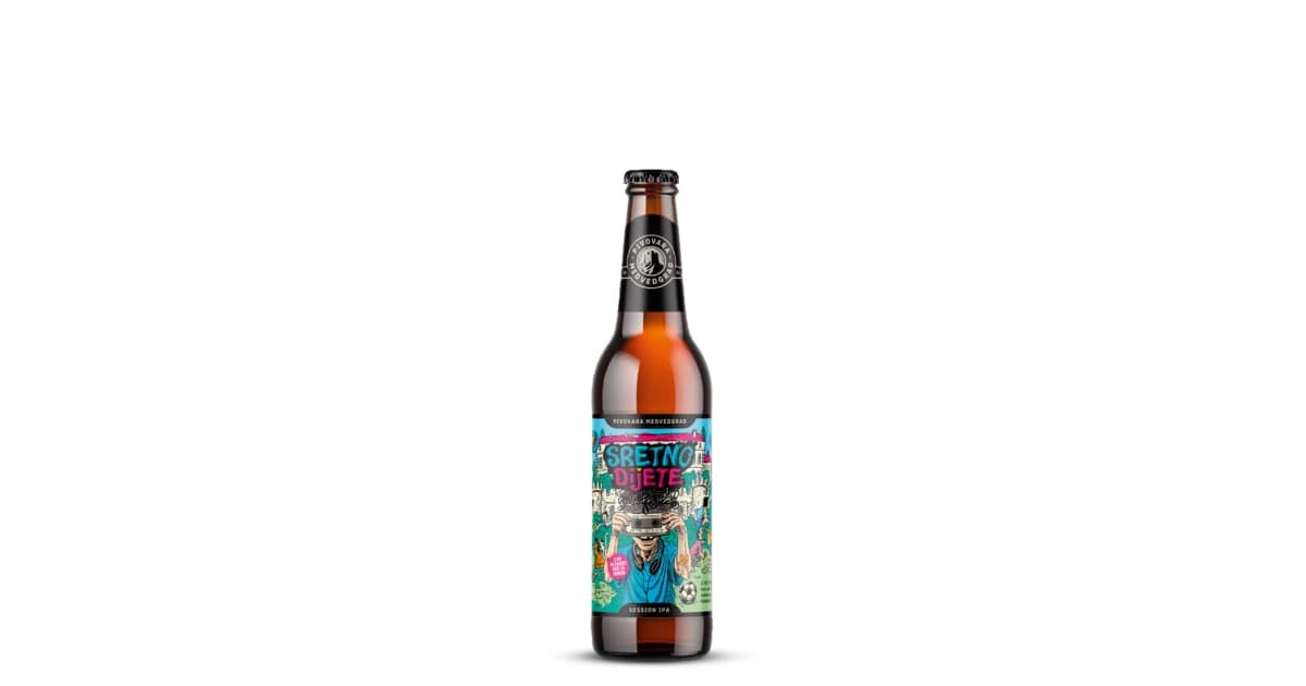 *PIVO MEDVEDGRAD 0,50L SRETNO DIJETE -20/1- 4.1%ALC SESSION IPA