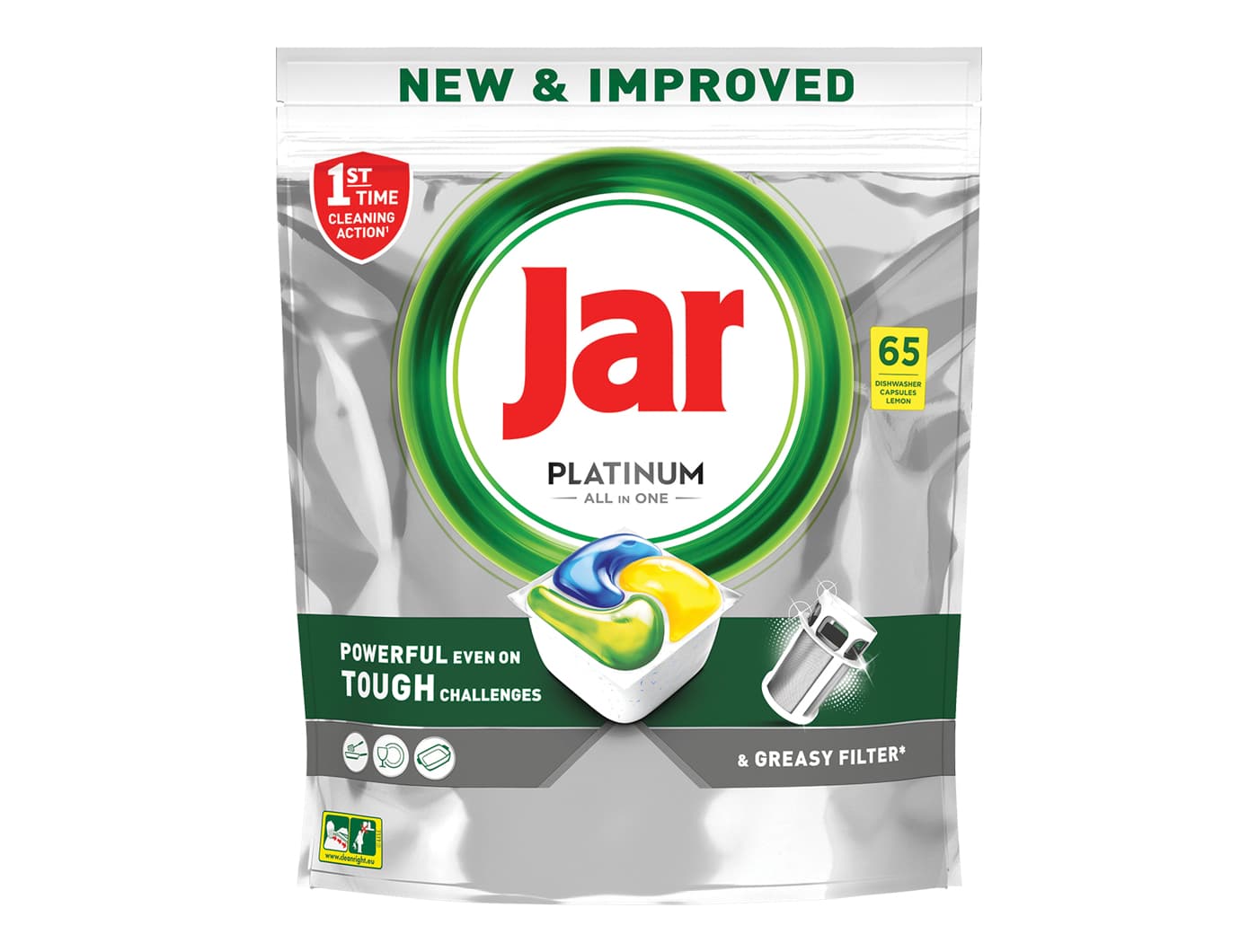 Jar TABLETE ZA STROJNO PRANJE POSUĐA platinum