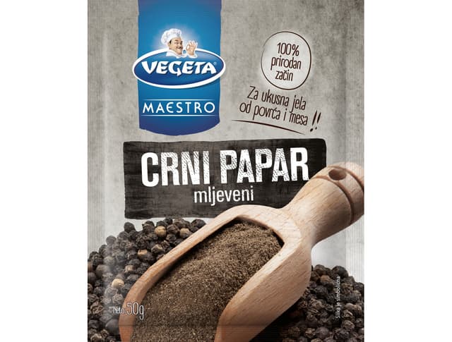 Papar Crni Mljeveni