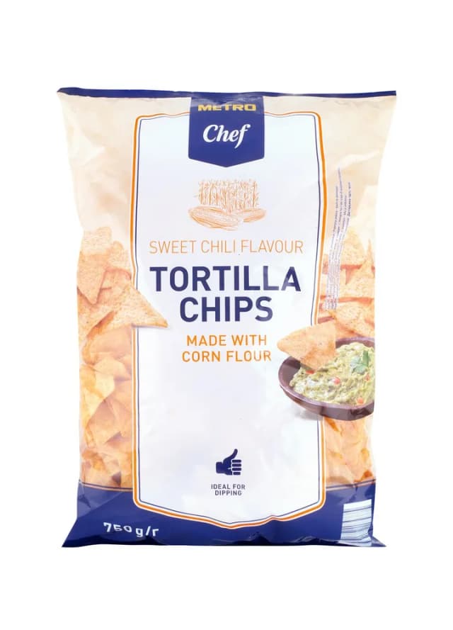 750G MC TORTILLA ČIPS S.CHILI
