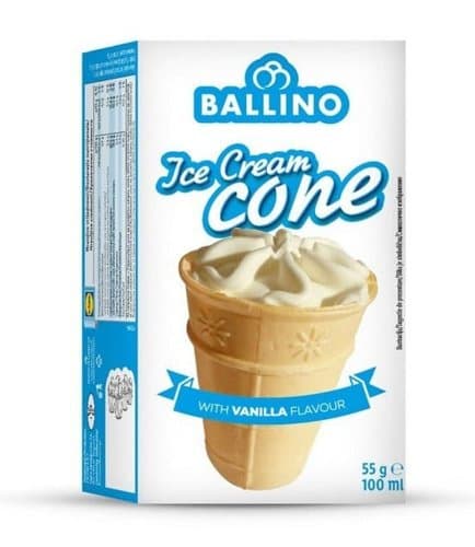 Ballino sladoled u kornetu vanilija