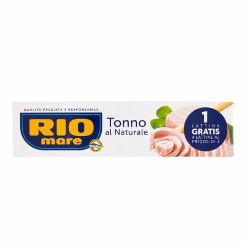 TUNA NATURALE 4*80G RIO MARE