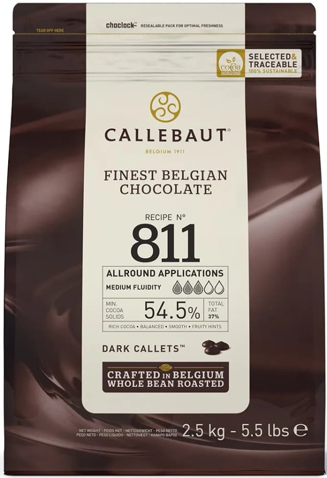 2,5KG CALLEBAUT TAMNA ČOK 54%