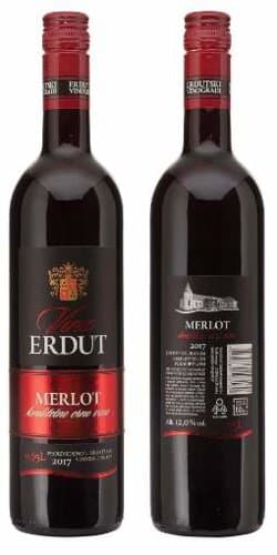 Merlot Vrhunsko Vino Erdut