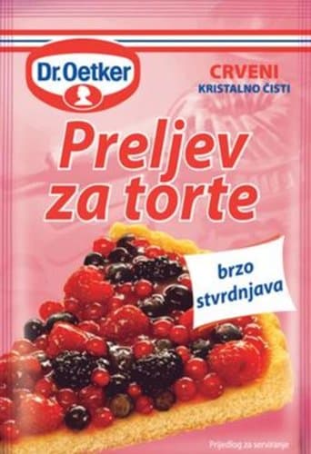 Preljev za torte Fix crveni
