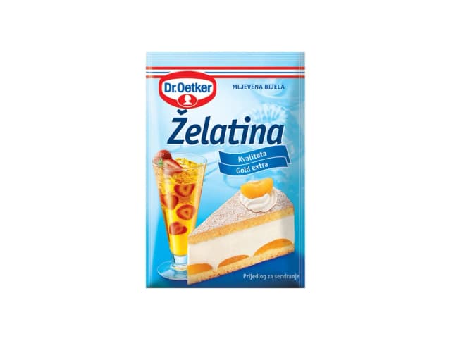 Želatina u listićima
