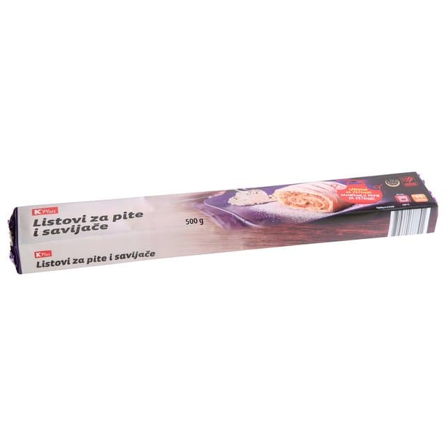 LISTOVI ZA PITE I SAVIJA K PLUS 500g
