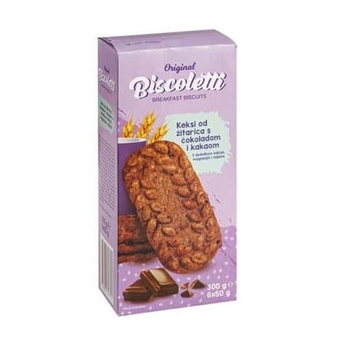 KEKS DUO KOKOS 300 G BISCOLETTI