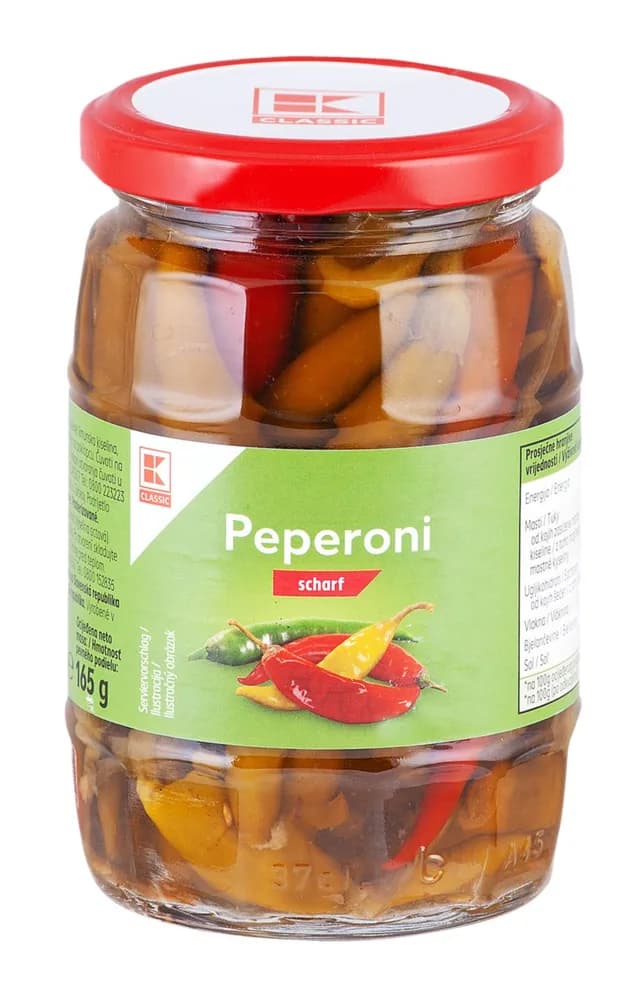 KLC.Feferoni ljuti 370 ml/165g