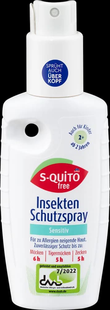 S-quitofree sprej/zaš.insek. sen. 100 ml
