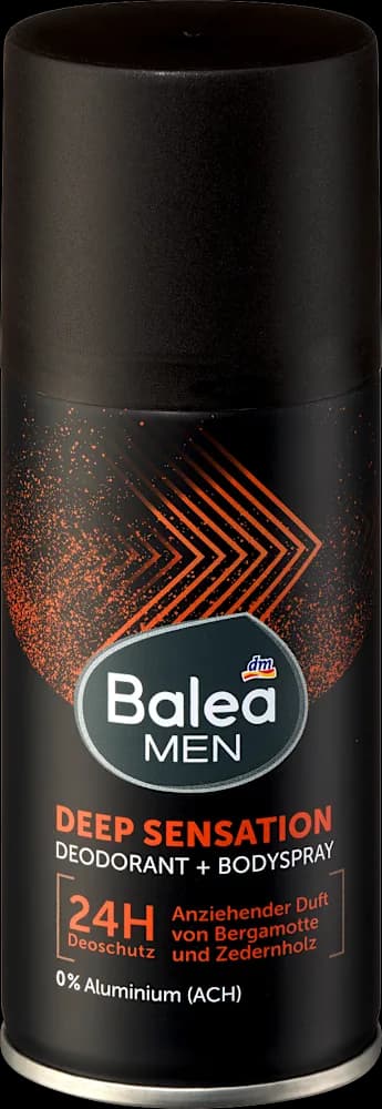 Balea MEN sprej za tijelo Deep S. 150ml