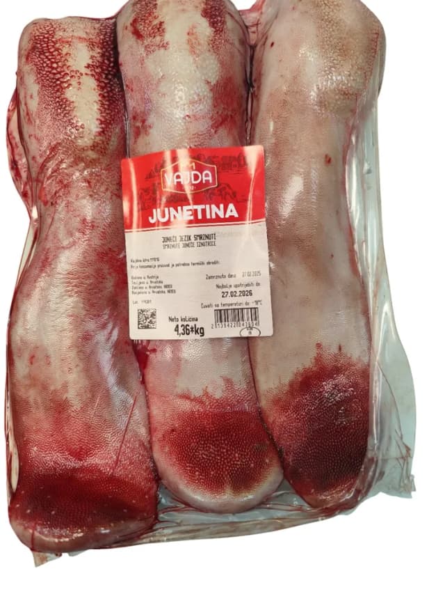 CCA1,5 KG JUNEĆI JEZIK SMRZ