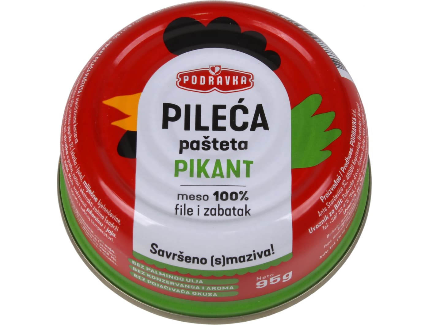 PODRAVKA Pileća pašteta PIKANT