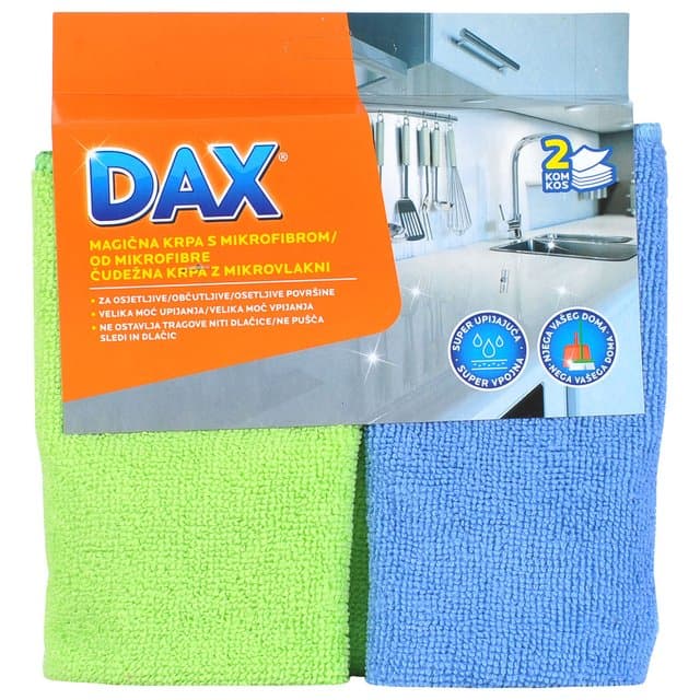 KRPA MAGIČNA MIKROFIBRA DAX 2/1