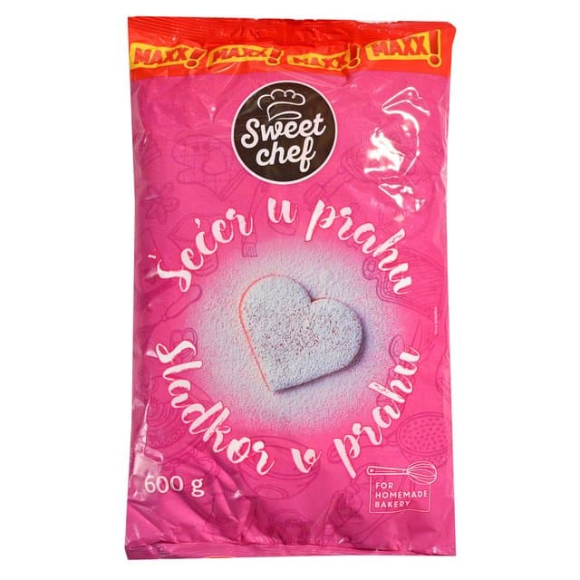 ŠEĆER U PRAHU MAXX 600g SWEET CHEF
