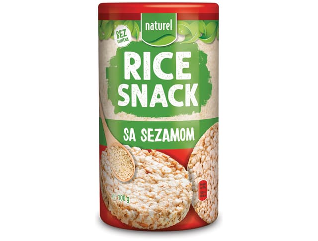 Naturel Kreker Riža Sezam
