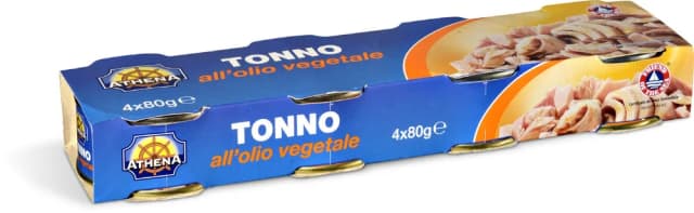 TUNA U BILJNOM ULJU 4X80g