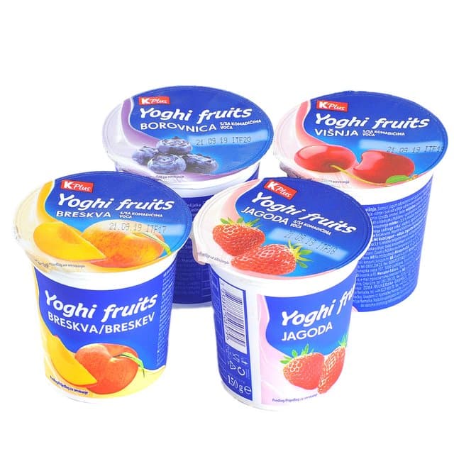 JOGURT VOĆ YOGHI FRU K PLUS MIX 150g