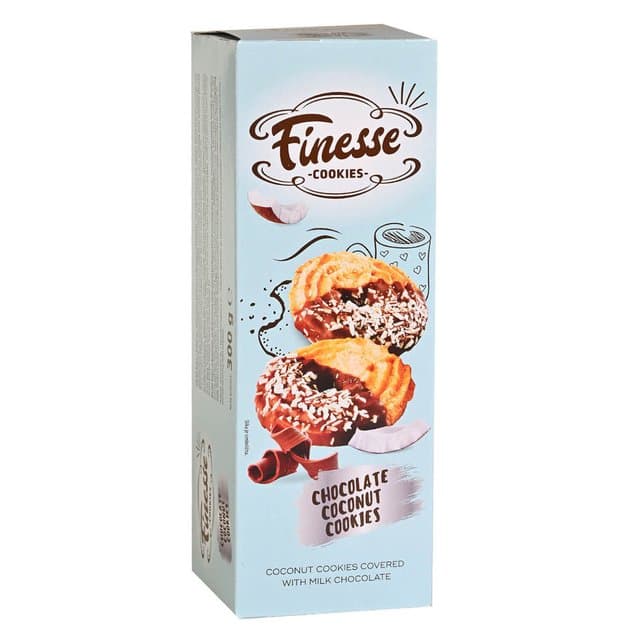 KEKS FINESSE KOLUTI ČOKO KOKOS 300 g