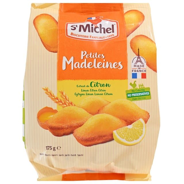 KEKSI MINI MADELEINES LIMUN 175g