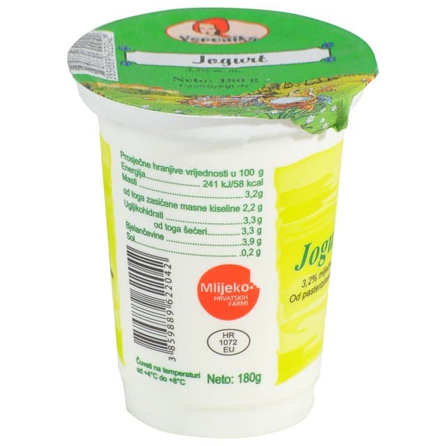JOGURT ČVRSTI 3.2% MM 180G VERONIKA