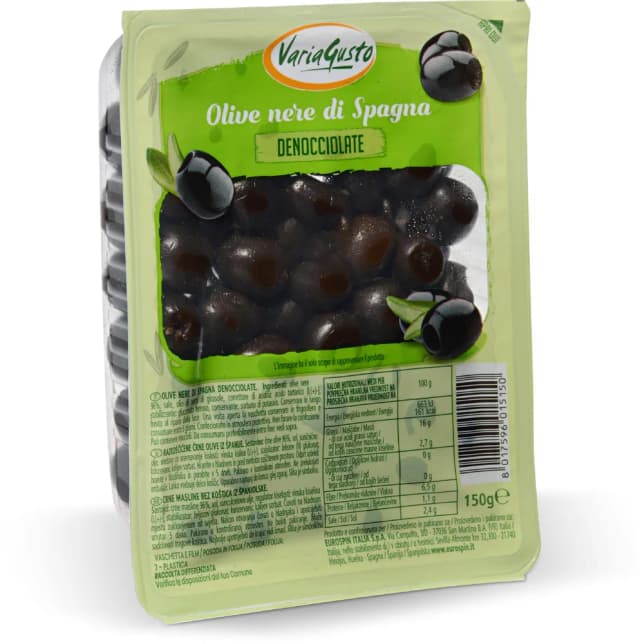 MASLINE CRNE BEZ KOŠTICE 150g