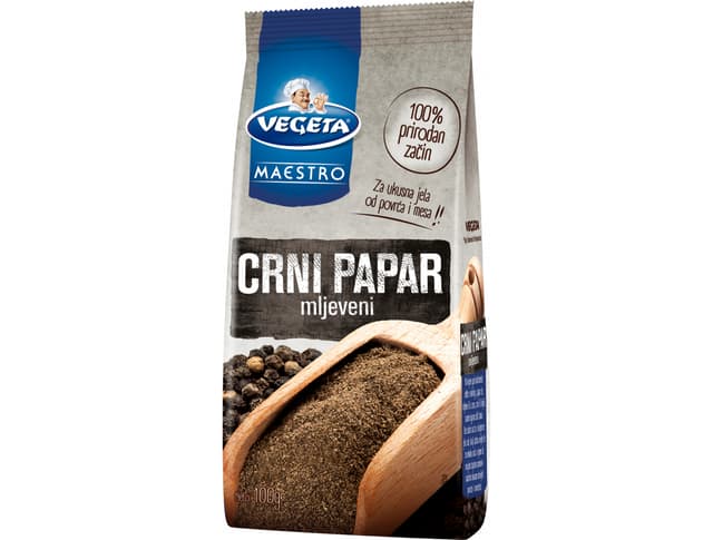 Papar crni mljeveni