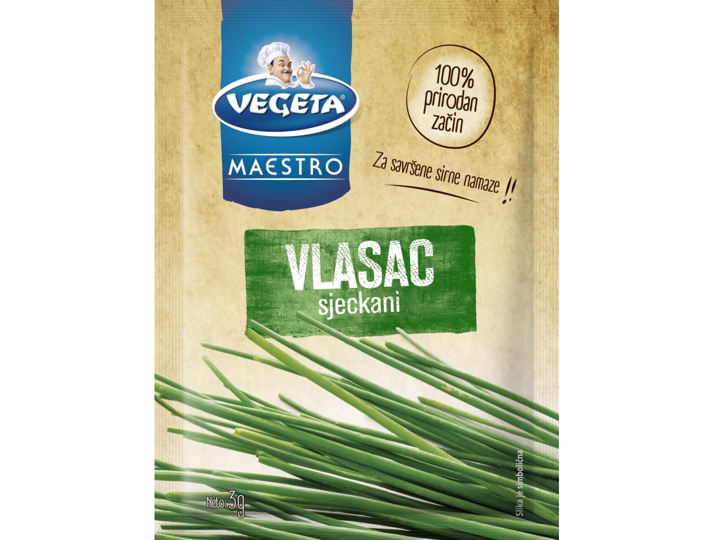 Začin Vlasac Sjeckani