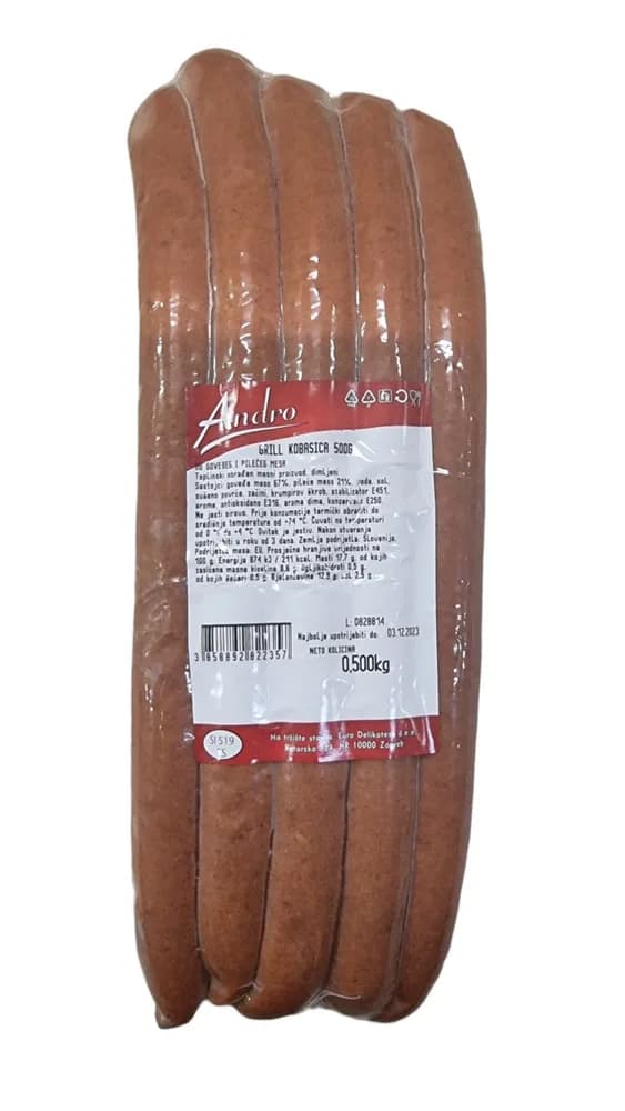 0,5KG ANDRO GRILL KOBASICA