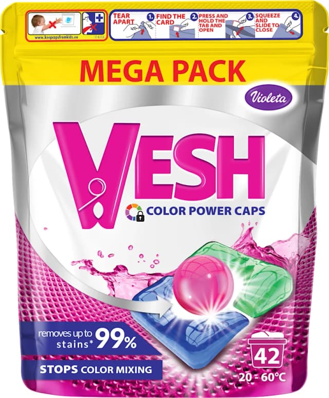 Kapsule za rublje Color Power