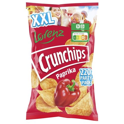 Crunchips Paprika čips 220 g