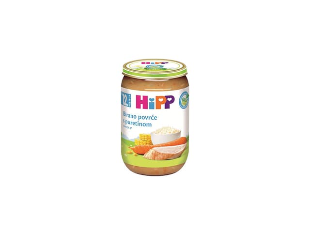 Kašica Hipp Povrće s puretinom