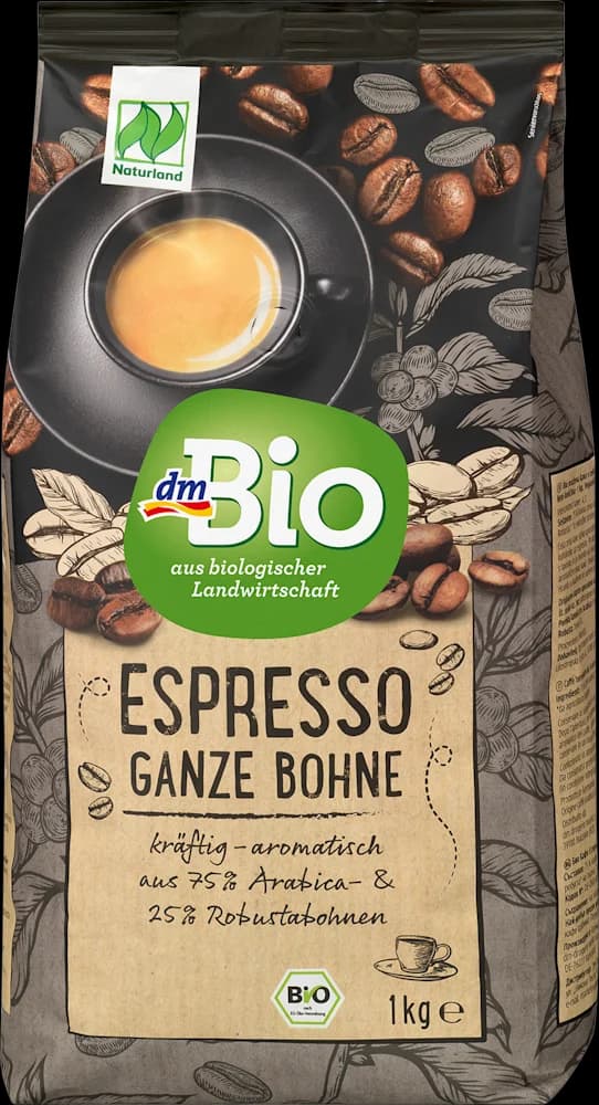 dmBio espresso kava u zrnu 1 kg