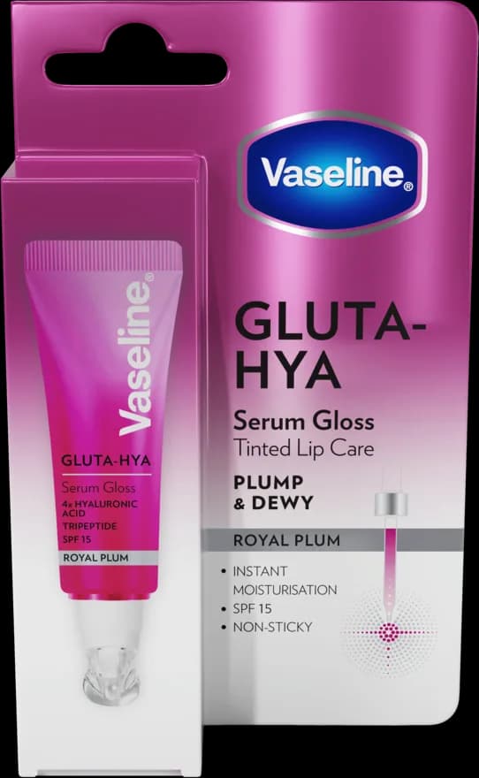 Vaseline Gluta-hya Gloss Royal Plum,10ml