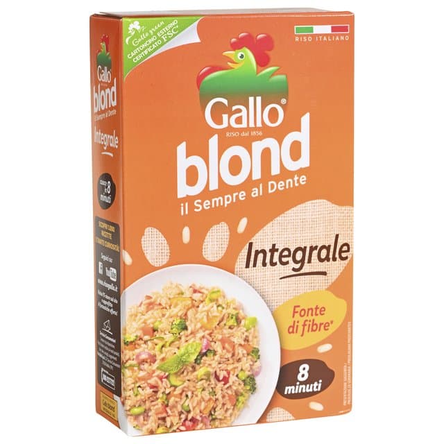 Riža integralna blond