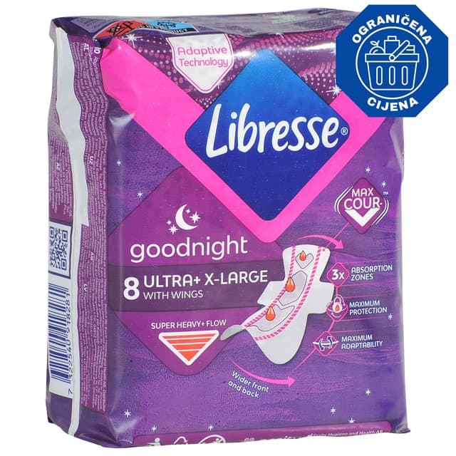 Libresse Ultra Night Extra Wing ulošci